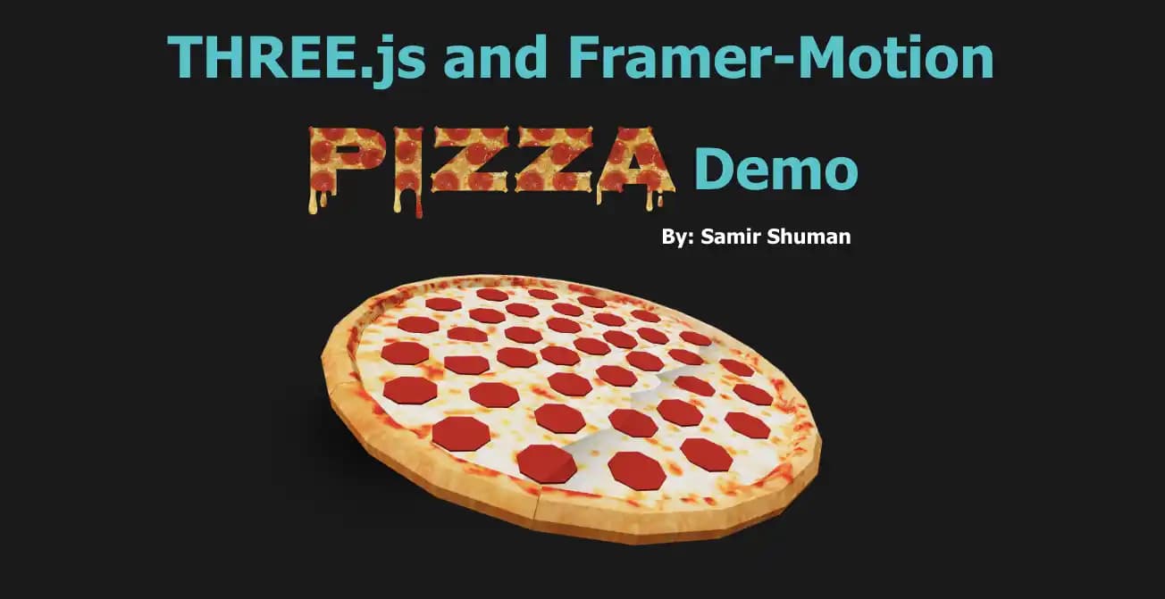 Making Your First 3D Web Animation with THREE.js and Framer-Motion
(It's as Easy as Pie!) 馃崟
